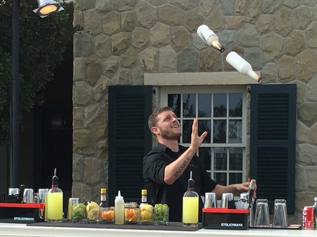 Ivo Bartending with Flair