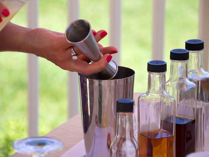 team building idea cocktail class