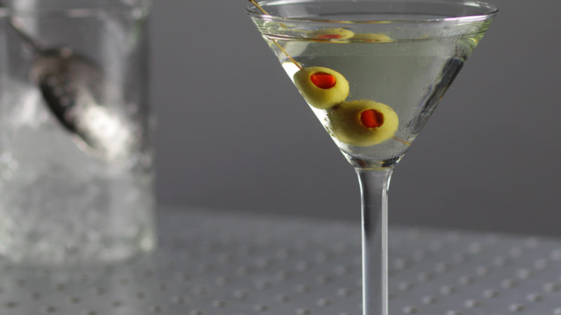 real dry martini cocktail recipe