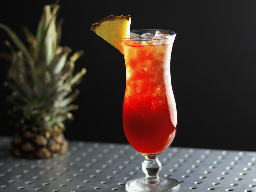 the classic planters punch cocktail