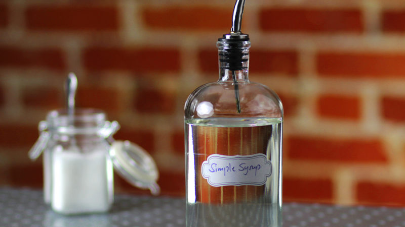 homemade simple syrup recipe