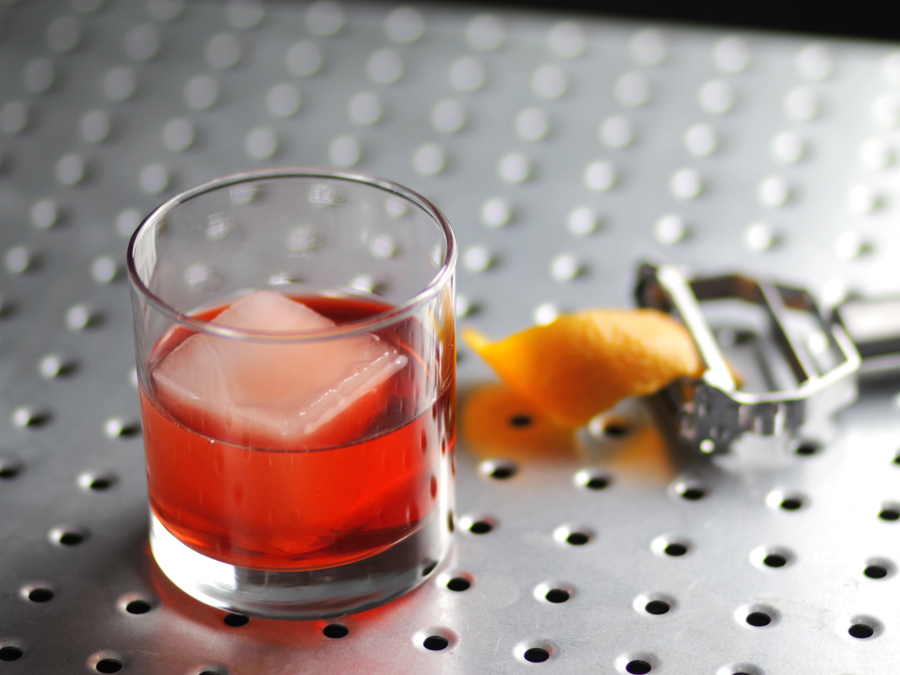 easy boulevardier cocktail recipe