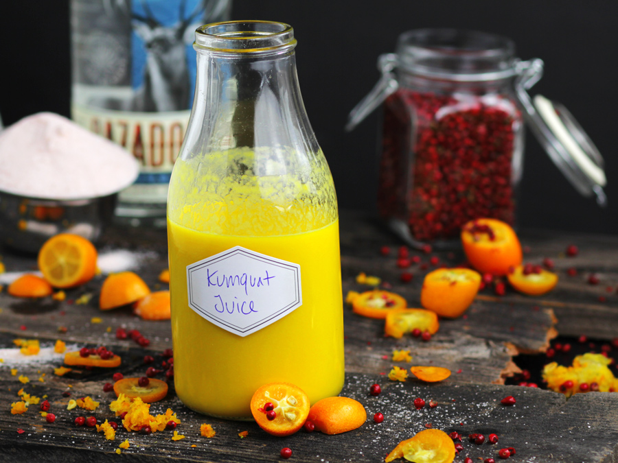 fresh kumquat juice