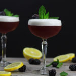 blackberry mint bourbon cocktail