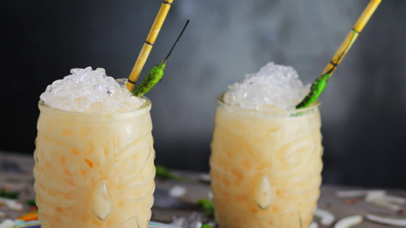 smoked pina colada