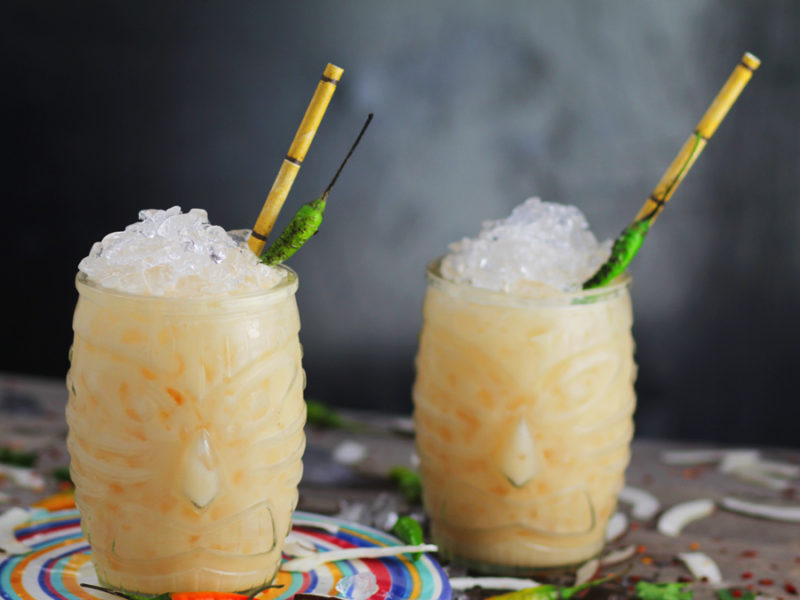Smoked Piña Colada - Flair Project