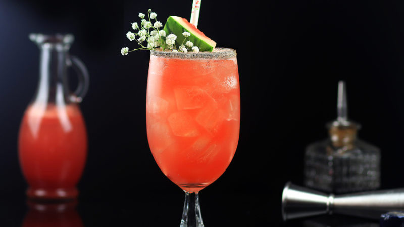 easy watermelon cocktail