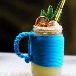rum cocktail with banana shrub