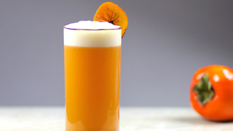 the best persimmon cocktail