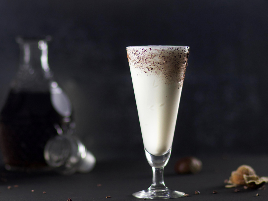 roasted chestnut brandy alexander