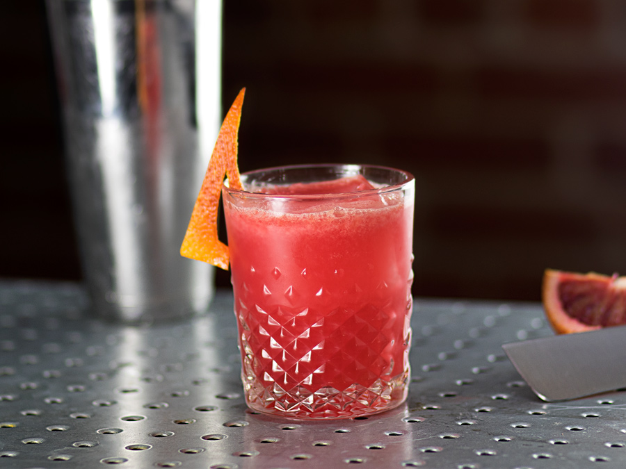 fresh blood orange margarita