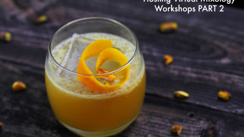 how to host a virtual cocktail class