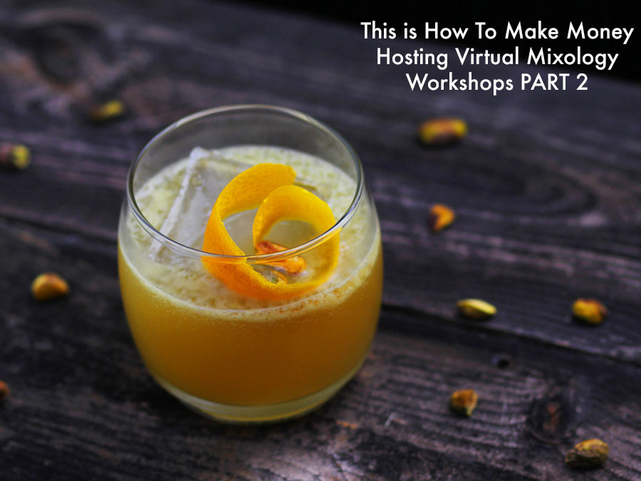 how to host a virtual cocktail class