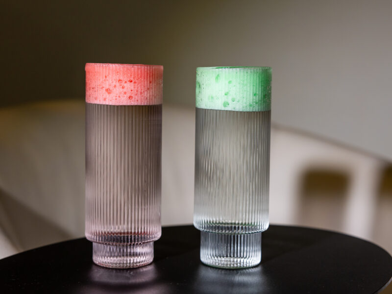 Colorful Cocktail Foam